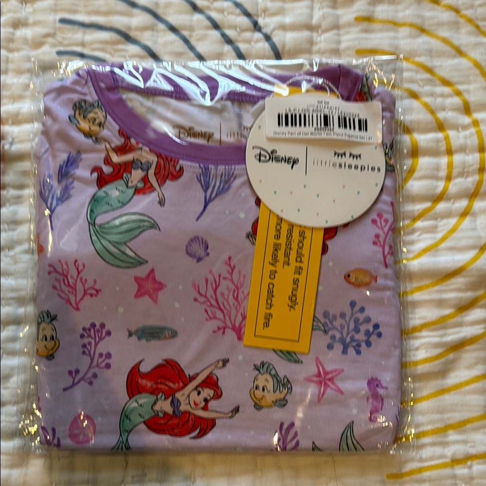 Little Sleepies Little Mermaid Pajama Set Parr of Her World